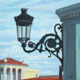 Farola en Plaza de Santo Domingo