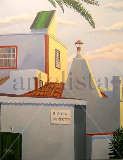 II Premio Pintura Rápida Acrylic Canvas Landscaping