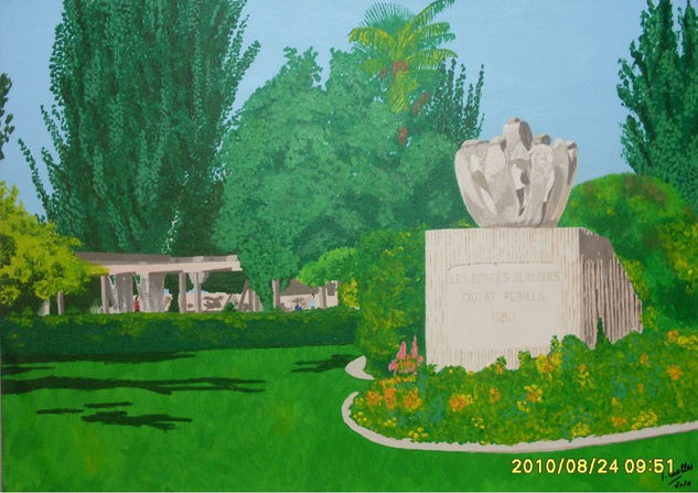 Monument a la Sardana (Les Borges) Acrylic Textile Landscaping