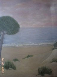 la playa Oil Panel Landscaping