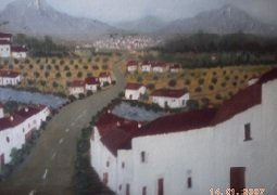 Perspectiva Oil Panel Landscaping