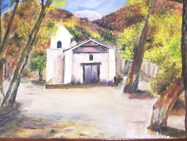 Capilla Serrana Oil Canvas