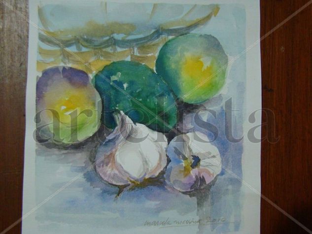 AJOS Watercolour Paper Still Life Paintings