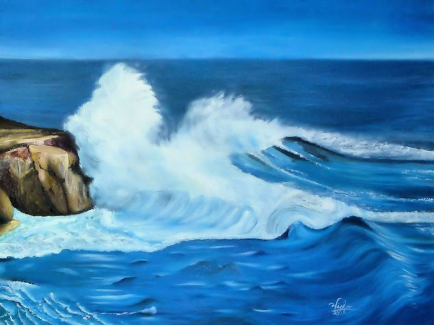 Fortaleza y Constancia Oil Canvas Marine Painting