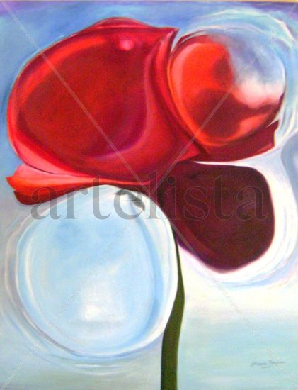 Flor de Agua Oil Canvas Others