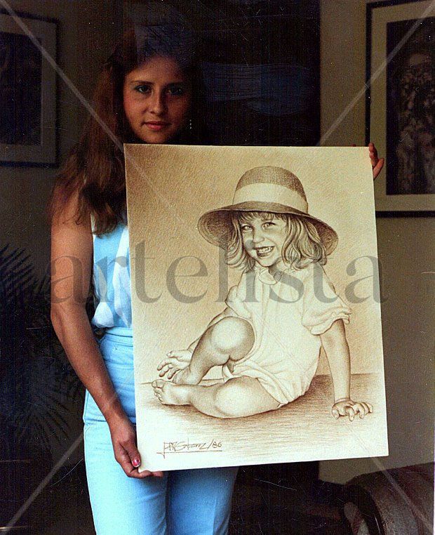 RETRATO LAPIZ CONTE