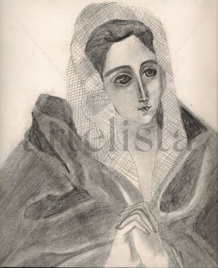 Mater dolorosa 2 Lápiz