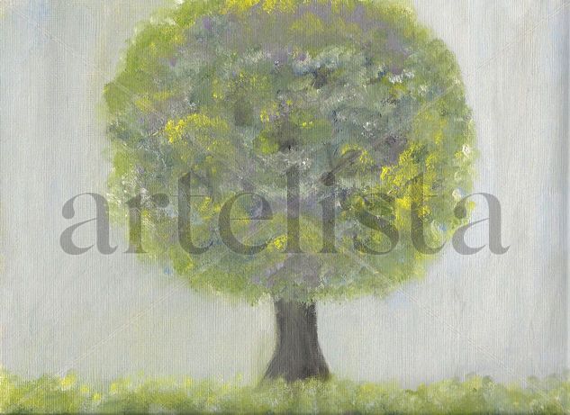 Árbol 2 Oil Canvas Landscaping