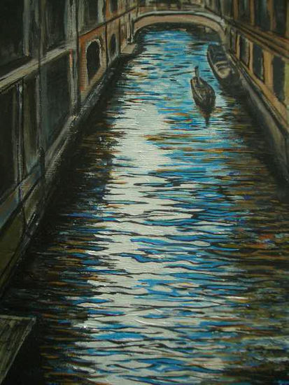 EL CANAL Acrylic Canvas