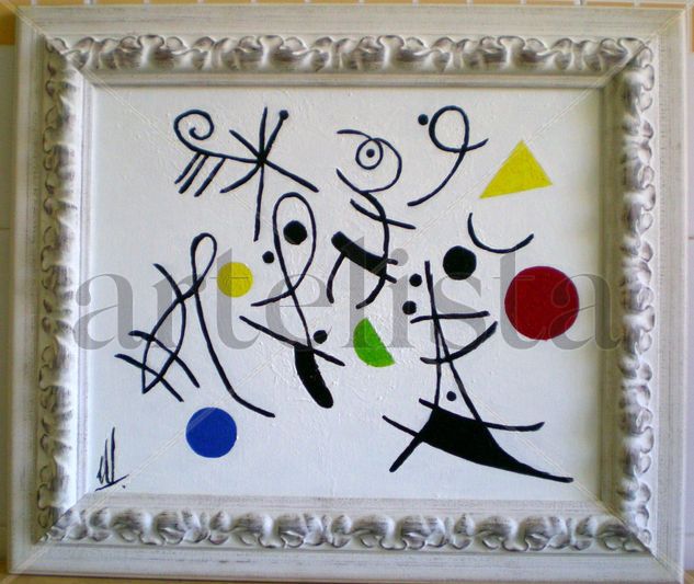 punto musical partido Acrylic Canvas Landscaping