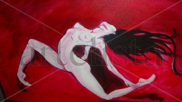 Xtase Acrylic Canvas Nude Paintings