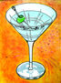 Martini Blues 140 x 105 cm.