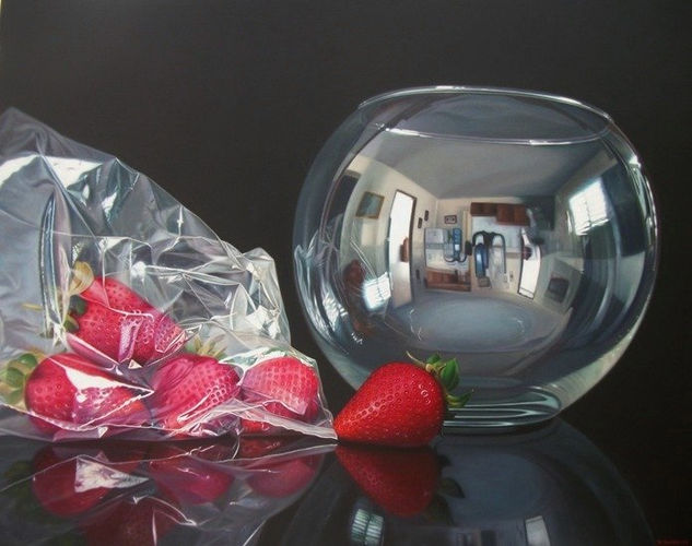 Reflejo de casa Oil Canvas Still Life Paintings