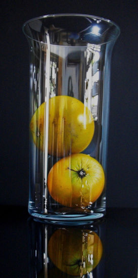 Naranjas en Cristal Oil Canvas Still Life Paintings