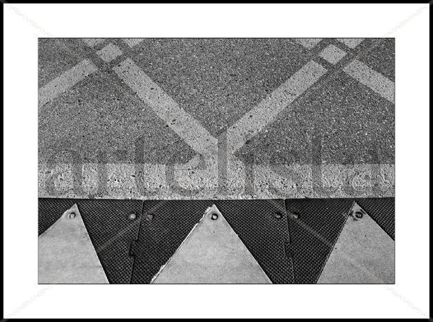 Geometría en el asfalto.