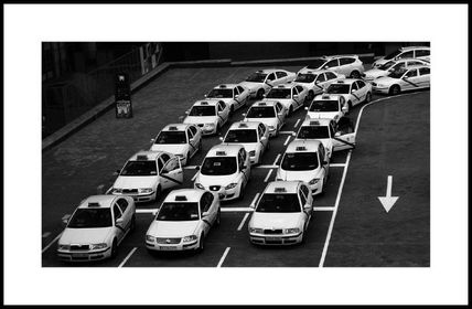 Río de taxis.