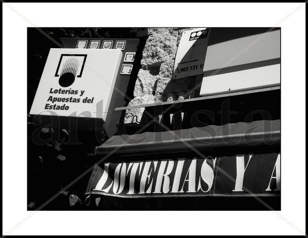 Loterías. Conceptual/Abstracto Blanco y Negro (Digital)