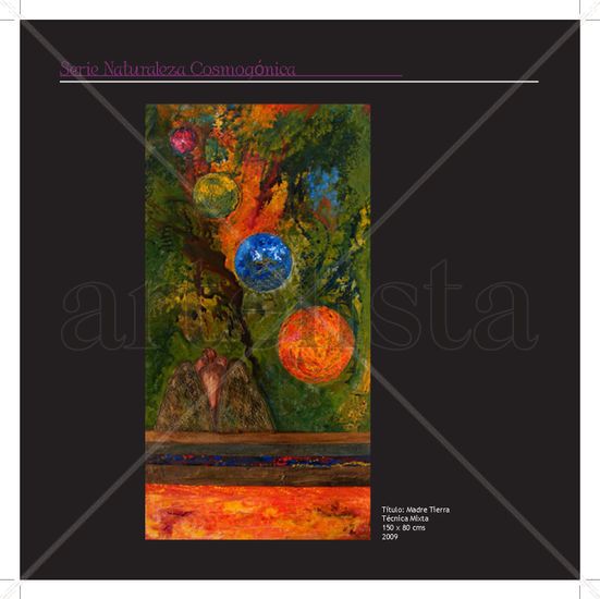 MADRE TIERRA Mixed media Canvas Others