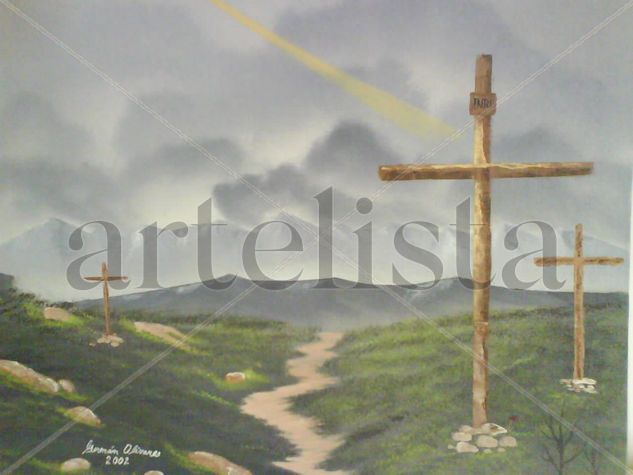 Fe / Faith Oil Canvas Landscaping