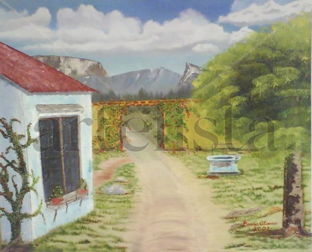 CAMINITO / LITTLE ROAD Oil Canvas Landscaping