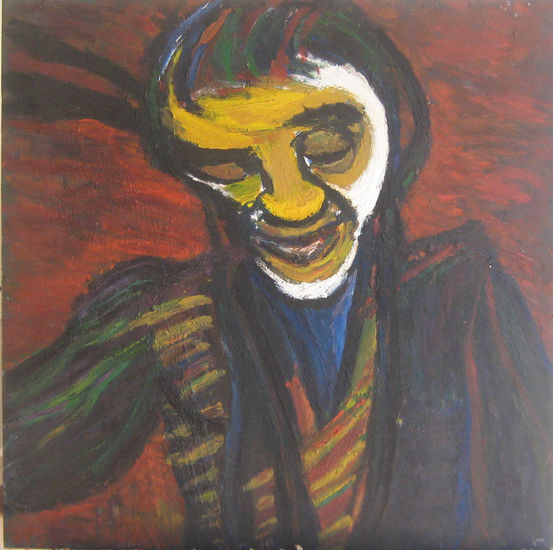 el hechicero de la montaña roja Oil Canvas Landscaping