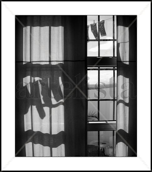 Los calcetines. Conceptual/Abstracto Blanco y Negro (Digital)