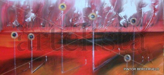 abstracto Oil Canvas Landscaping