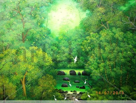 Paisaje verde