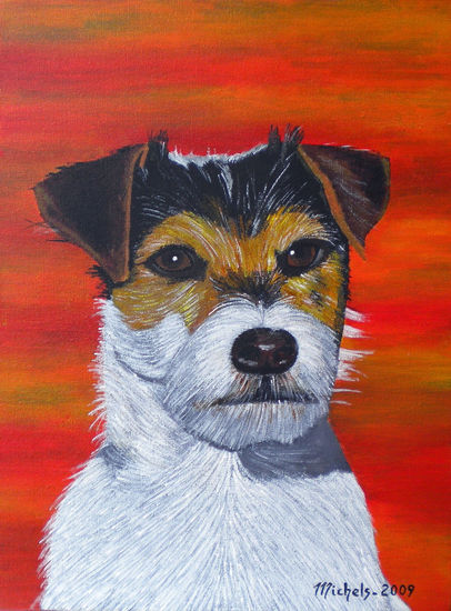 Ein Hund Acrylic Canvas Animals