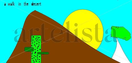 A walk in the desert