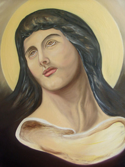 Cristo I Oil Canvas Portrait