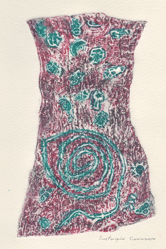 Espiral en el tronco de le generación, (Spiral in the trunk of the generation)
