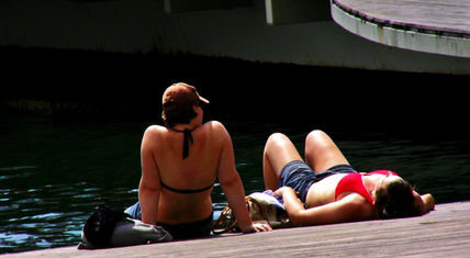 A pleno sol