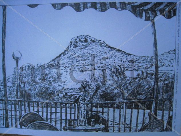 VISTAS DEL PEÑON PEZ Charcoal