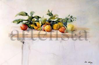 Ciruelas Oil Canvas Still Life Paintings