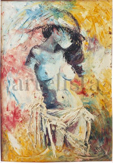 Mujer Oil Canvas Landscaping