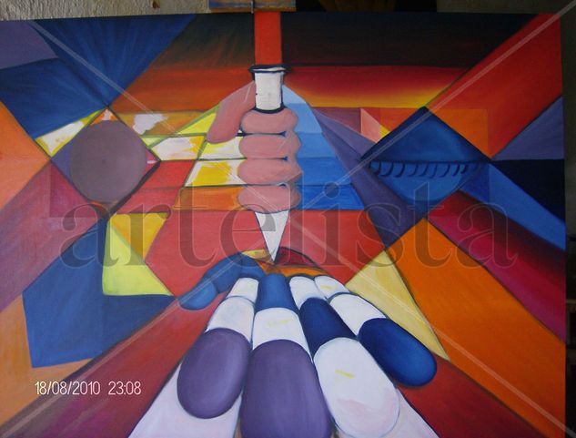 sacrificio Oil Canvas Others
