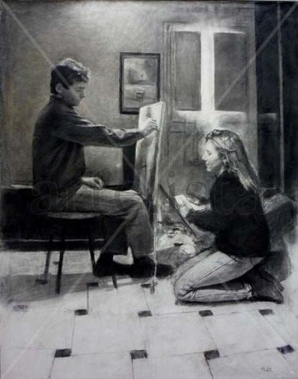 PINTANDO CON SUSANA Charcoal