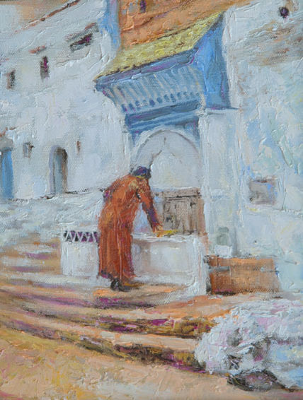 En la fuente
