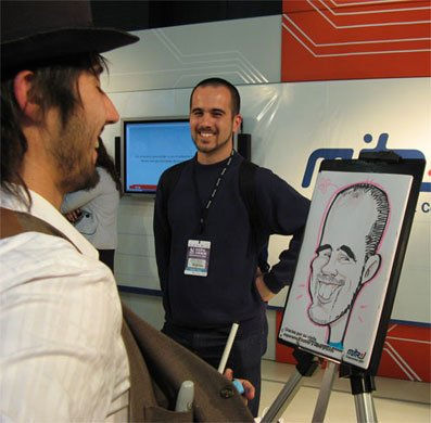Caricaturas en fiestas y eventos