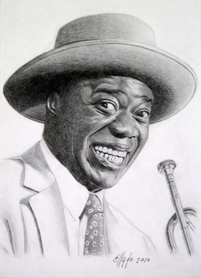 Louis Armstrong Lápiz