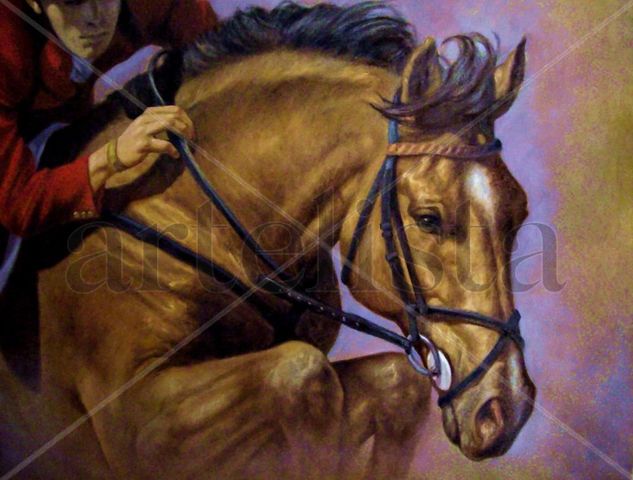 equus Oil Canvas Animals