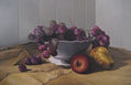 Frutas y papel madera