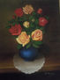 jarron de rosas
