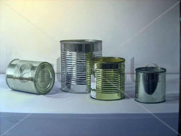 Latas Oil Canvas Still Life Paintings