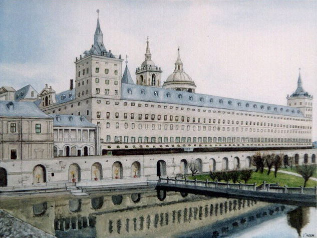 El Escorial Óleo Lienzo