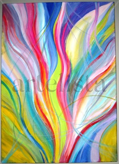 Flamas Acrylic Canvas Others