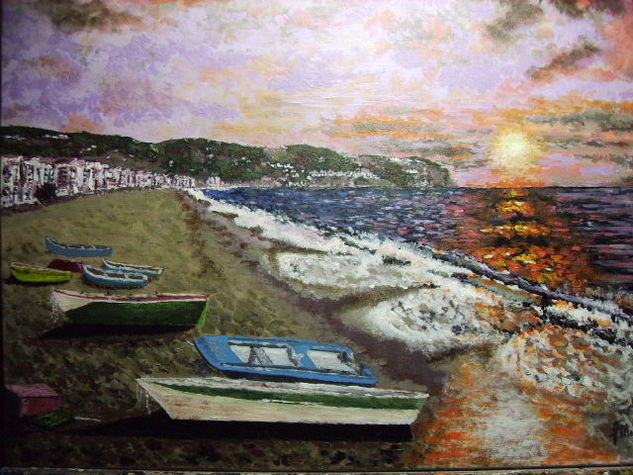 Playa de la Herradura Oil Canvas