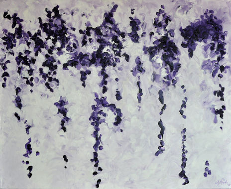 Morado contra blanco
