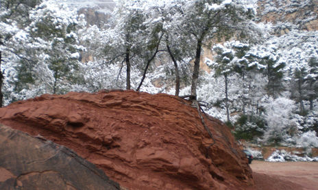 Nieve en Collbató